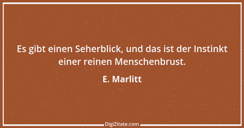 Zitat von E. Marlitt 13