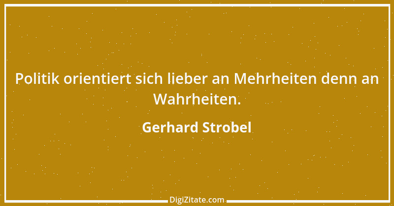 Zitat von Gerhard Strobel 36