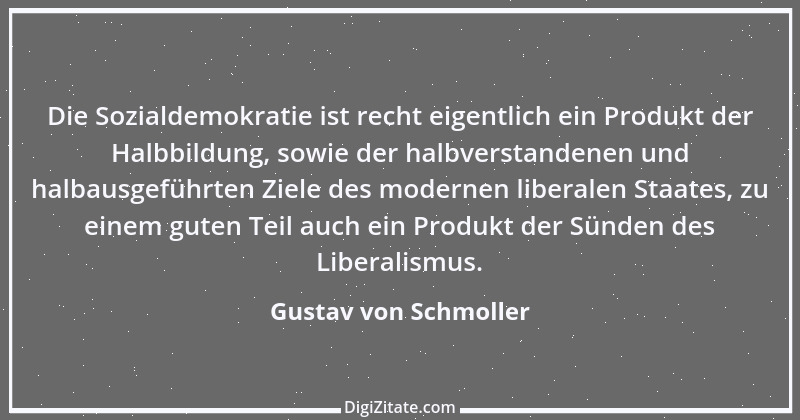 Zitat von Gustav von Schmoller 15