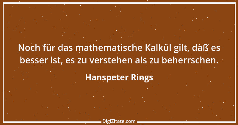 Zitat von Hanspeter Rings 36