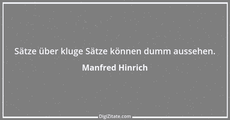 Zitat von Manfred Hinrich 319