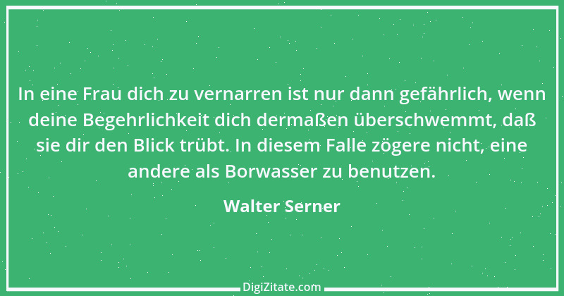 Zitat von Walter Serner 2