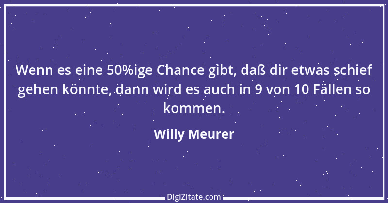 Zitat von Willy Meurer 446