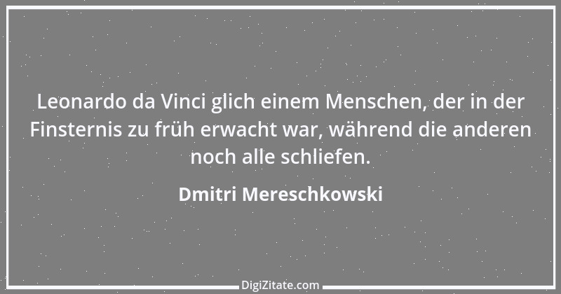 Zitat von Dmitri Mereschkowski 1