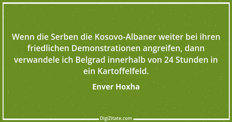 Zitat von Enver Hoxha 5