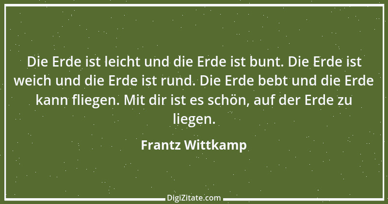 Zitat von Frantz Wittkamp 67