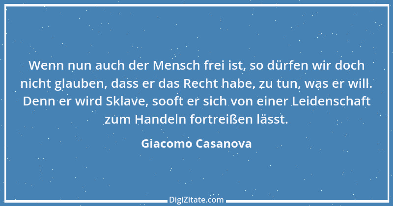 Zitat von Giacomo Casanova 32