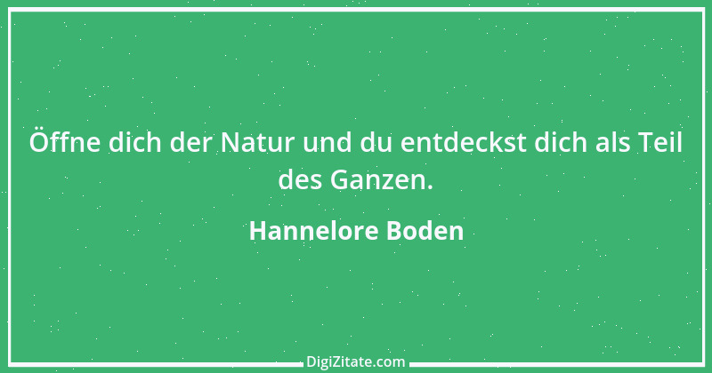 Zitat von Hannelore Boden 1