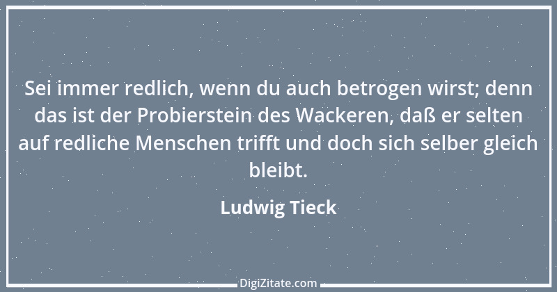 Zitat von Ludwig Tieck 22