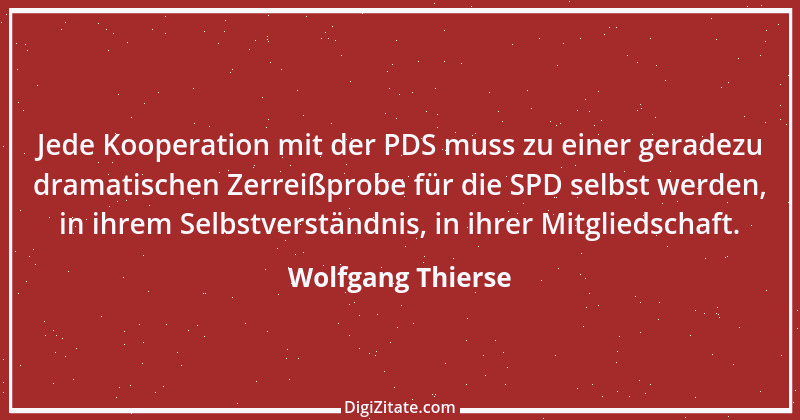 Zitat von Wolfgang Thierse 21