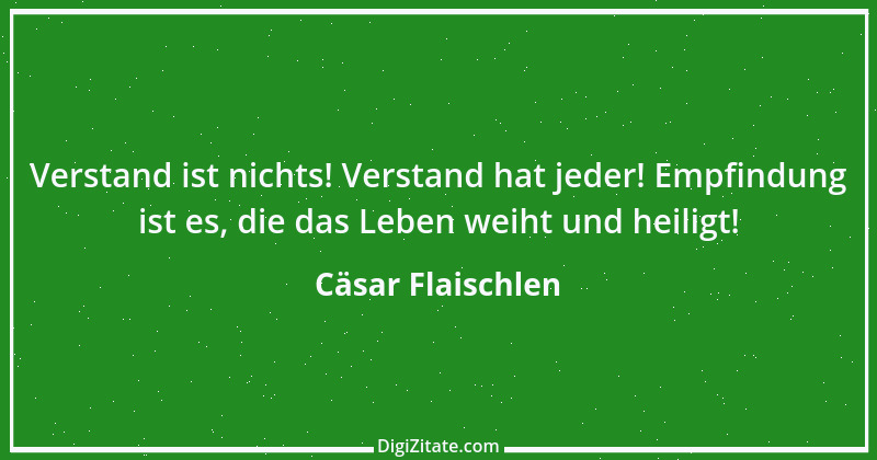 Zitat von Cäsar Flaischlen 5