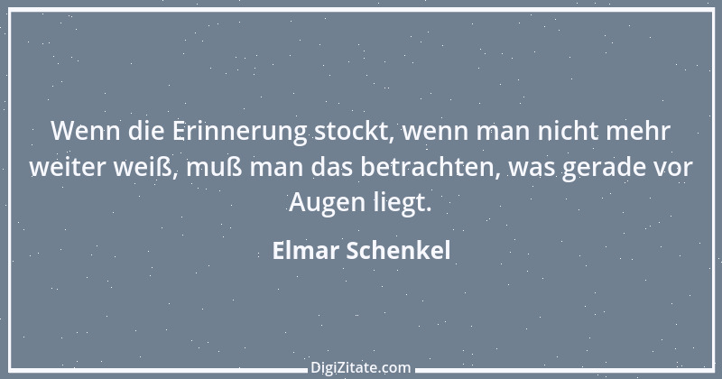 Zitat von Elmar Schenkel 359