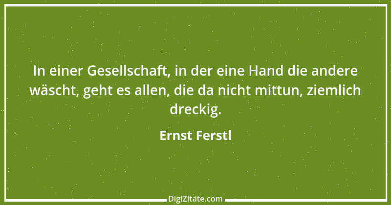 Zitat von Ernst Ferstl 1587