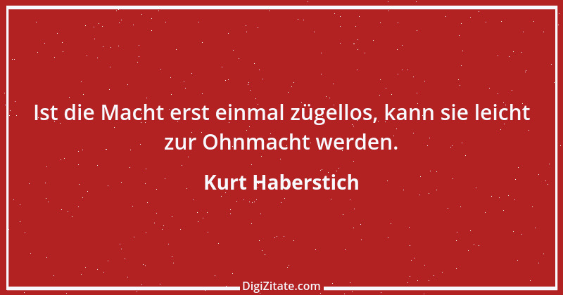 Zitat von Kurt Haberstich 349