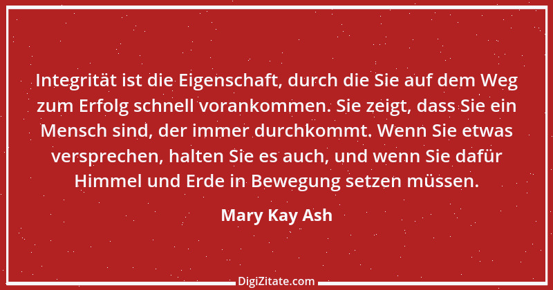 Zitat von Mary Kay Ash 7