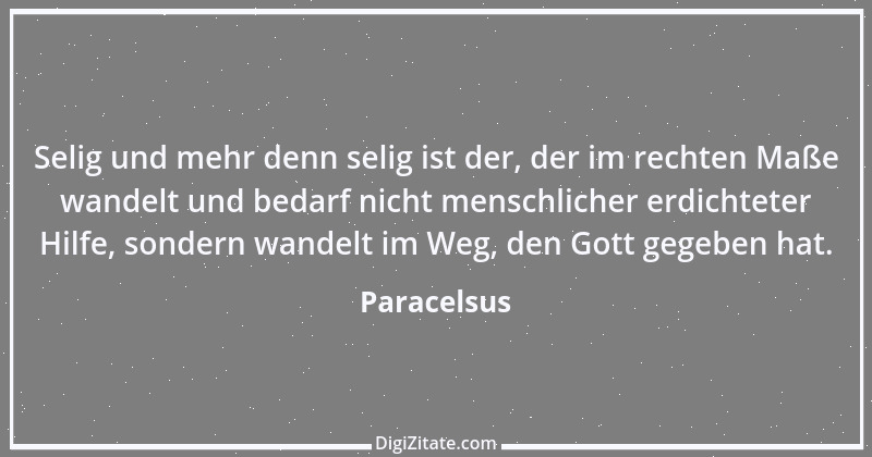 Zitat von Paracelsus 27