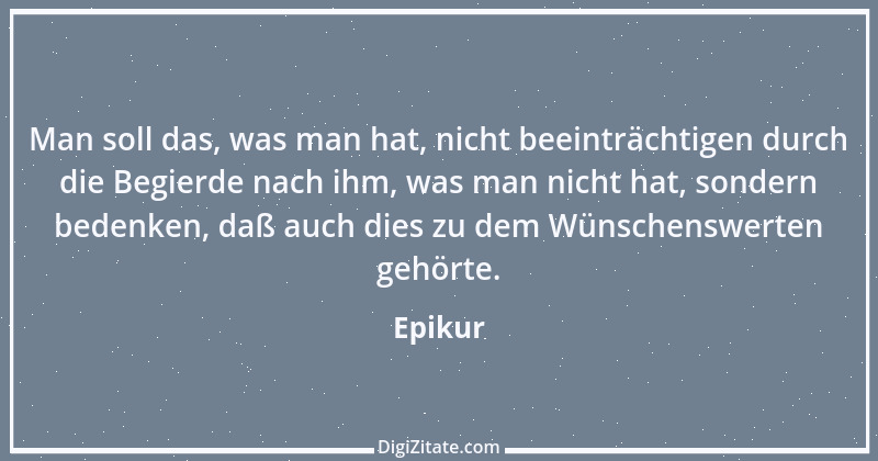 Zitat von Epikur 94