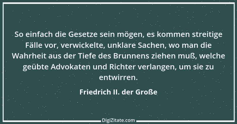 Zitat von Friedrich II. der Große 299