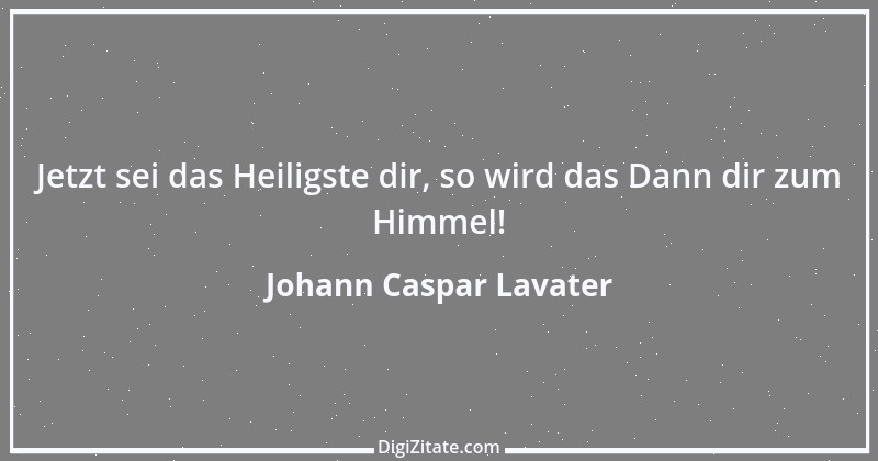 Zitat von Johann Caspar Lavater 117