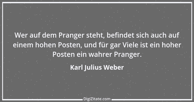 Zitat von Karl Julius Weber 115