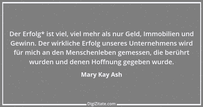 Zitat von Mary Kay Ash 8