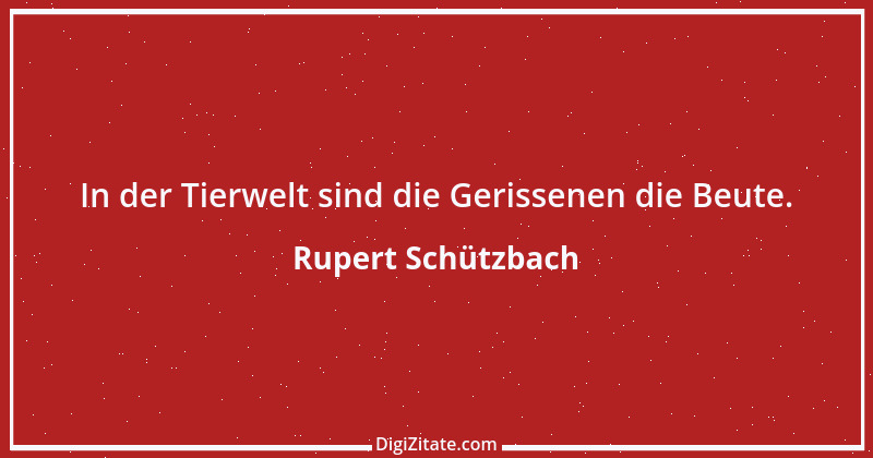 Zitat von Rupert Schützbach 50