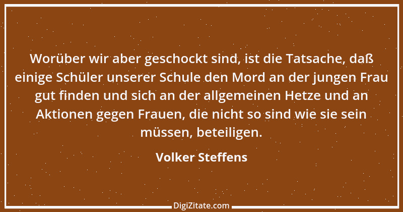 Zitat von Volker Steffens 2