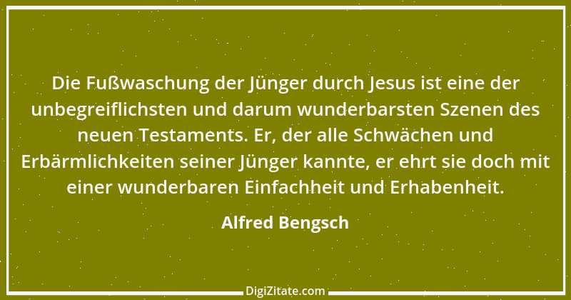 Zitat von Alfred Bengsch 1