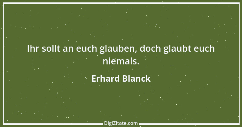 Zitat von Erhard Blanck 1703