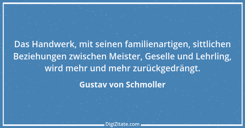 Zitat von Gustav von Schmoller 18