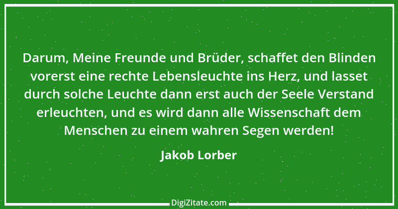 Zitat von Jakob Lorber 1