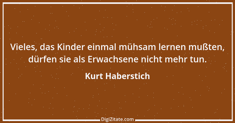 Zitat von Kurt Haberstich 351