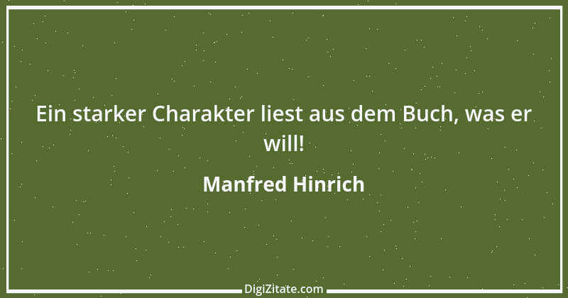 Zitat von Manfred Hinrich 322