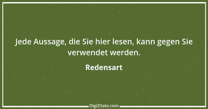 Zitat von Redensart 5