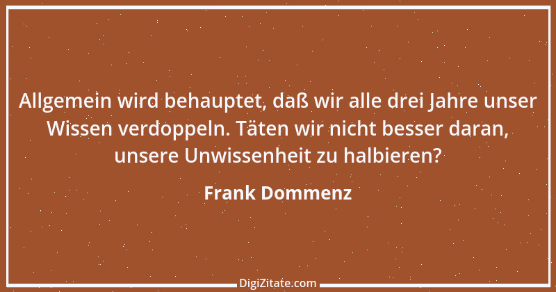 Zitat von Frank Dommenz 38