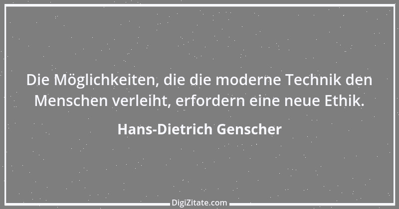 Zitat von Hans-Dietrich Genscher 8