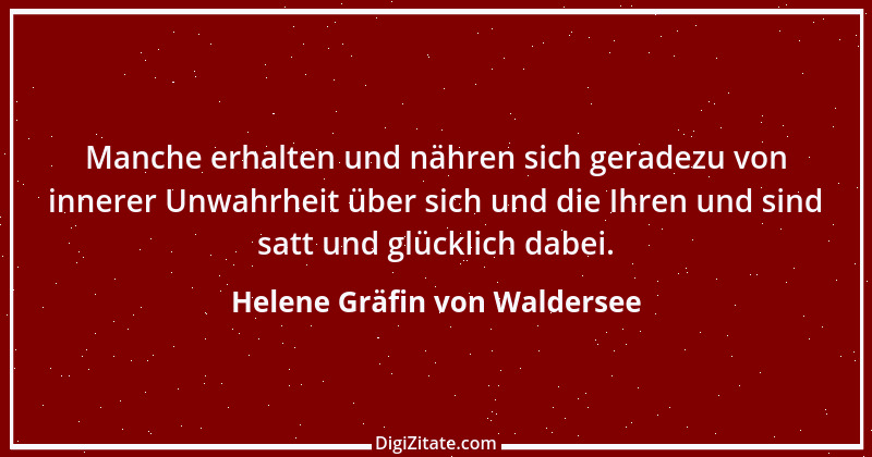 Zitat von Helene Gräfin von Waldersee 30