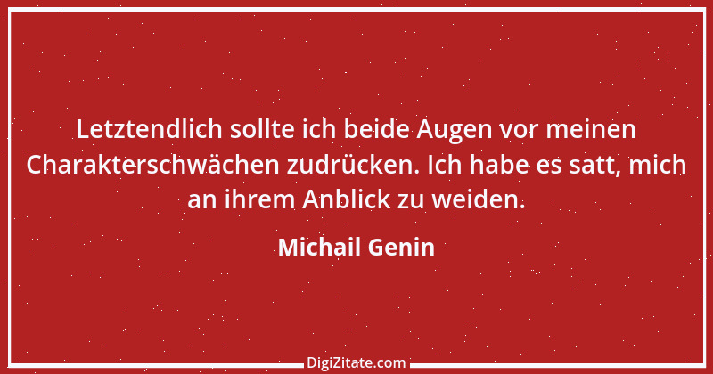 Zitat von Michail Genin 2