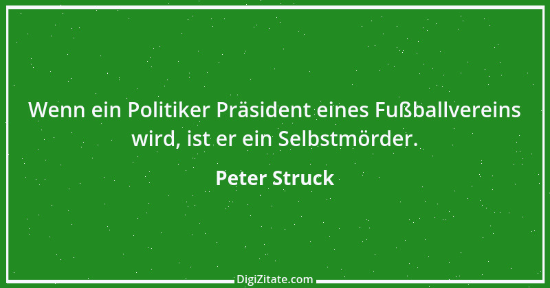 Zitat von Peter Struck 6