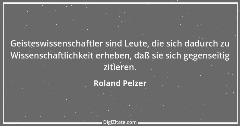 Zitat von Roland Pelzer 1