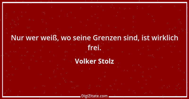 Zitat von Volker Stolz 1