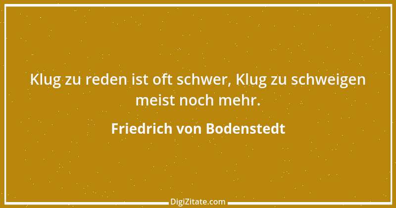 Zitat von Friedrich von Bodenstedt 108