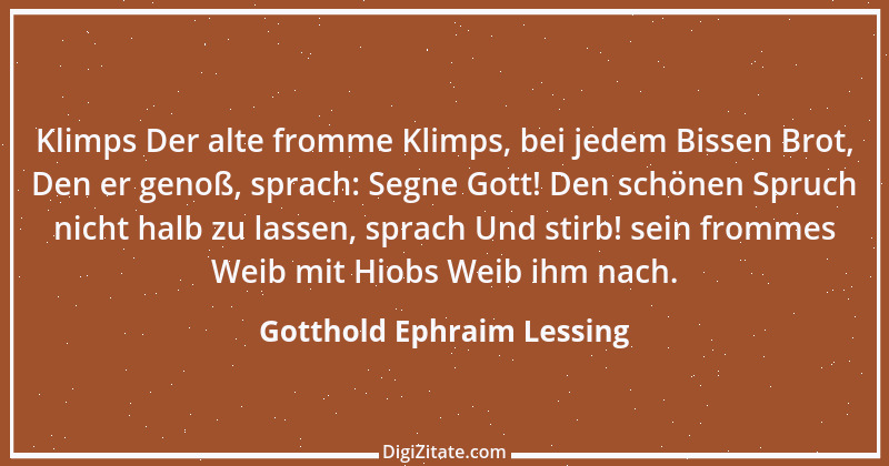 Zitat von Gotthold Ephraim Lessing 72