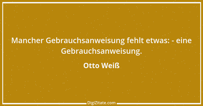 Zitat von Otto Weiß 19