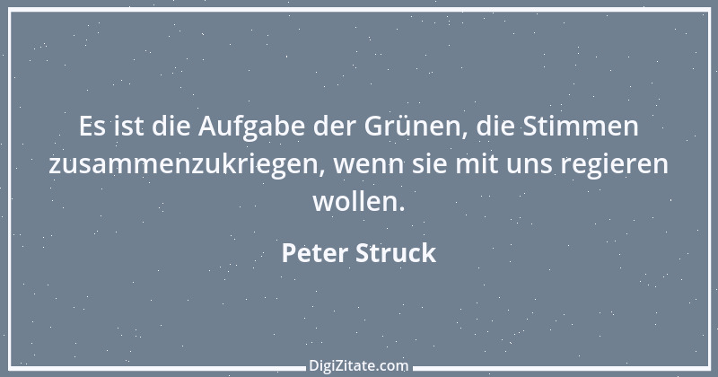 Zitat von Peter Struck 7