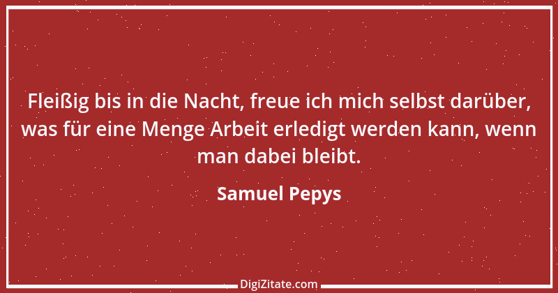 Zitat von Samuel Pepys 2