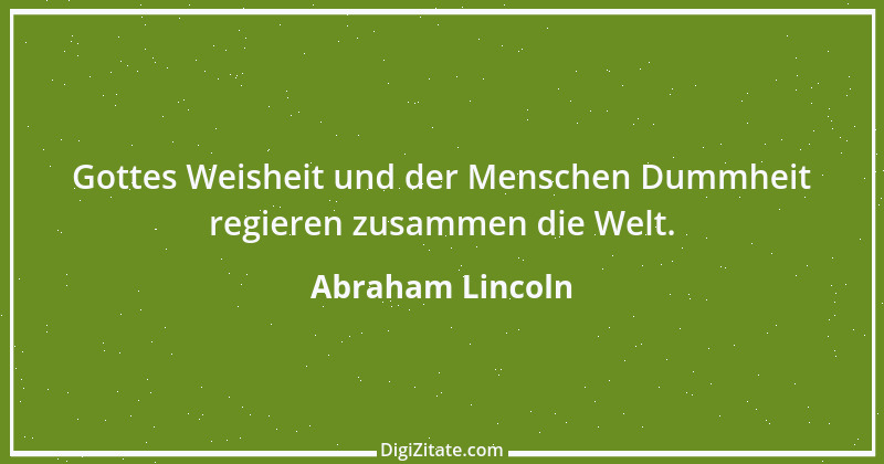 Zitat von Abraham Lincoln 5