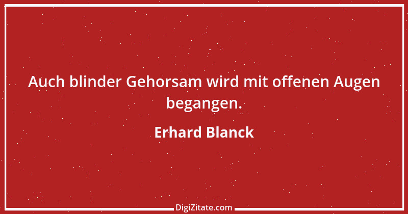 Zitat von Erhard Blanck 1706