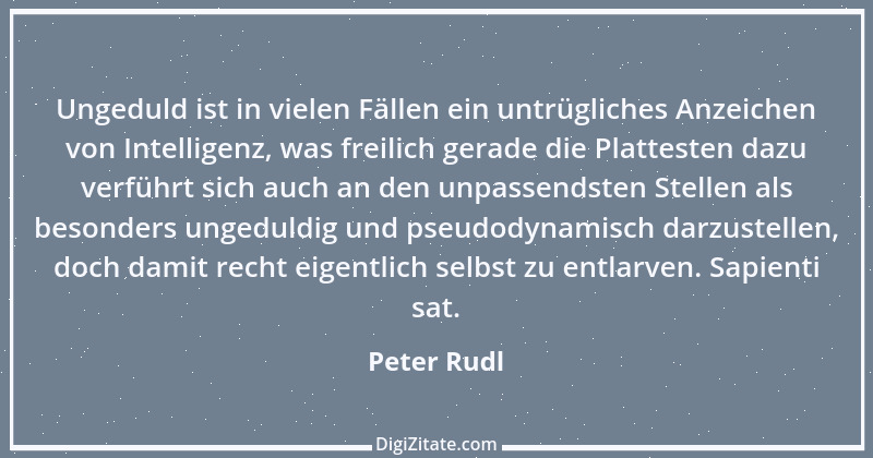 Zitat von Peter Rudl 1425