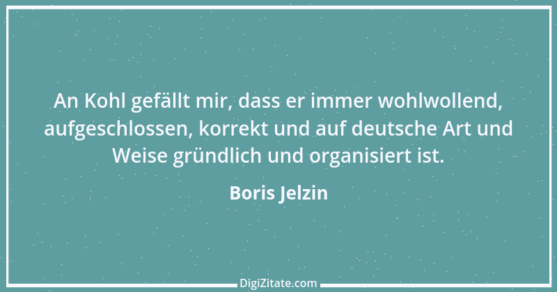 Zitat von Boris Jelzin 12